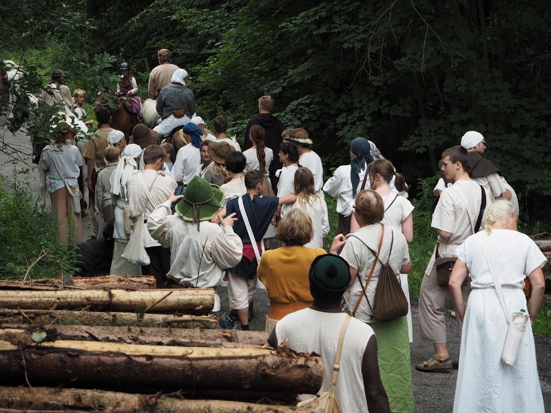 p150715-003111.jpg - 22. Historischer Besiedlungszug 20155. Tag - Kleinwaltersdorf - Langenau
