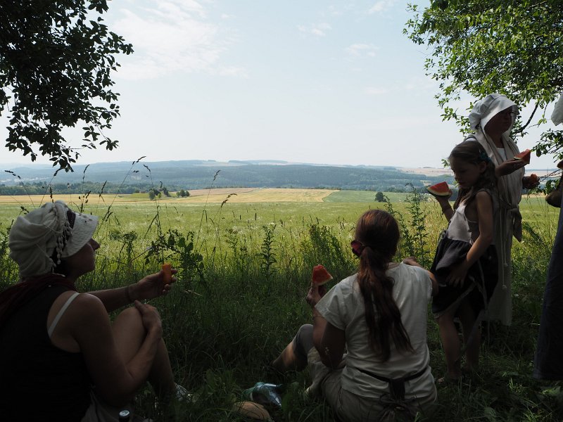 p150718-003652.jpg - 22. Historischer Besiedlungszug 20158. Tag - Falkenau - Braunsdorf