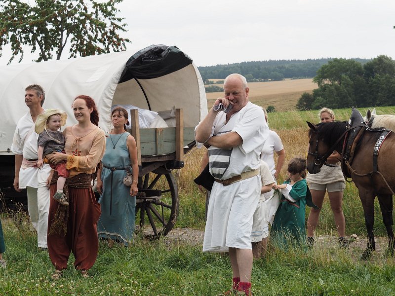 p150719-003968.jpg - 22. Historischer Besiedlungszug 20159. Tag - Braunsdorf - Sachsenburg